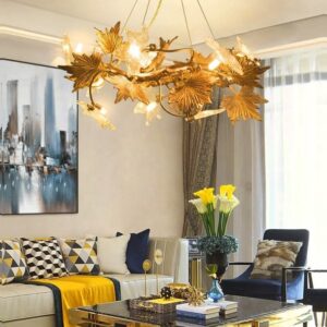 Alternative view of Jessica Round Branch Chandelier